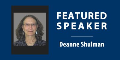 Welcome Deanne Shulman